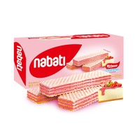 nabati 纳宝帝 草莓蛋糕味威化饼干145g*1盒