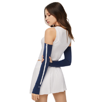 Beneunder 蕉下 符号系列 男女款防晒袖套 BU9301 深海蓝/初白色 S