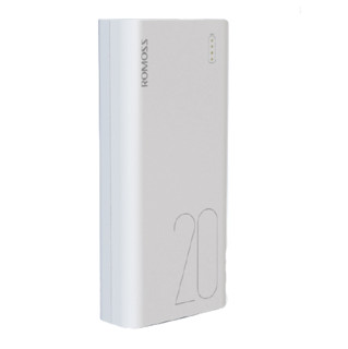 ROMOSS 罗马仕 sense 6s 移动电源 白色 20000mAh Lightning/Type-C/Micro-B 10W