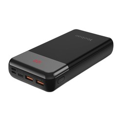 Yoobao 羽博 20W 快充版 移动电源 陨石黑 20000mAh Lightning/Micro-B/Type-C 18W双向快充