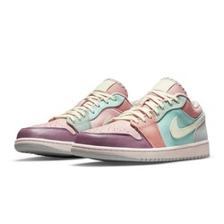 AIR JORDAN AJ1粉绿马卡龙篮球鞋DJ5196-615