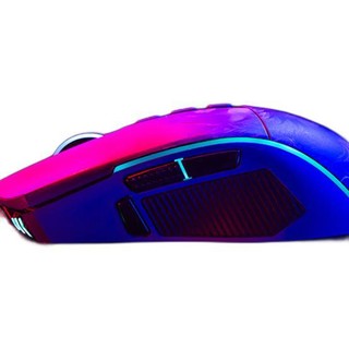 宁美 GM52 鼠年限定款 有线鼠标 10000DPI RGB 蓝色