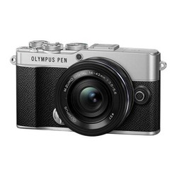 OLYMPUS 奧林巴斯 PEN E-P7 M4/3畫幅 微單相機 黑銀色 14-42mm F3.5 變焦鏡頭 單頭套機