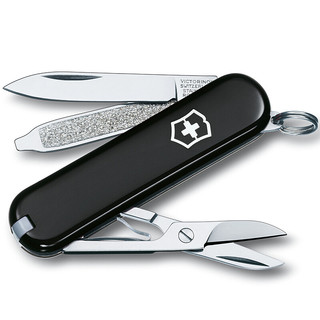 VICTORINOX 维氏 0.6223.3 典范多功能瑞士军刀 58mm 7种功能 黑色