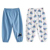 Nan ji ren 南极人 儿童灯笼裤 蓝色剑龙 140cm