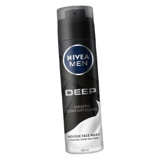 NIVEA MEN 妮维雅男士 深黑系列控油保湿洁面泡 200ml