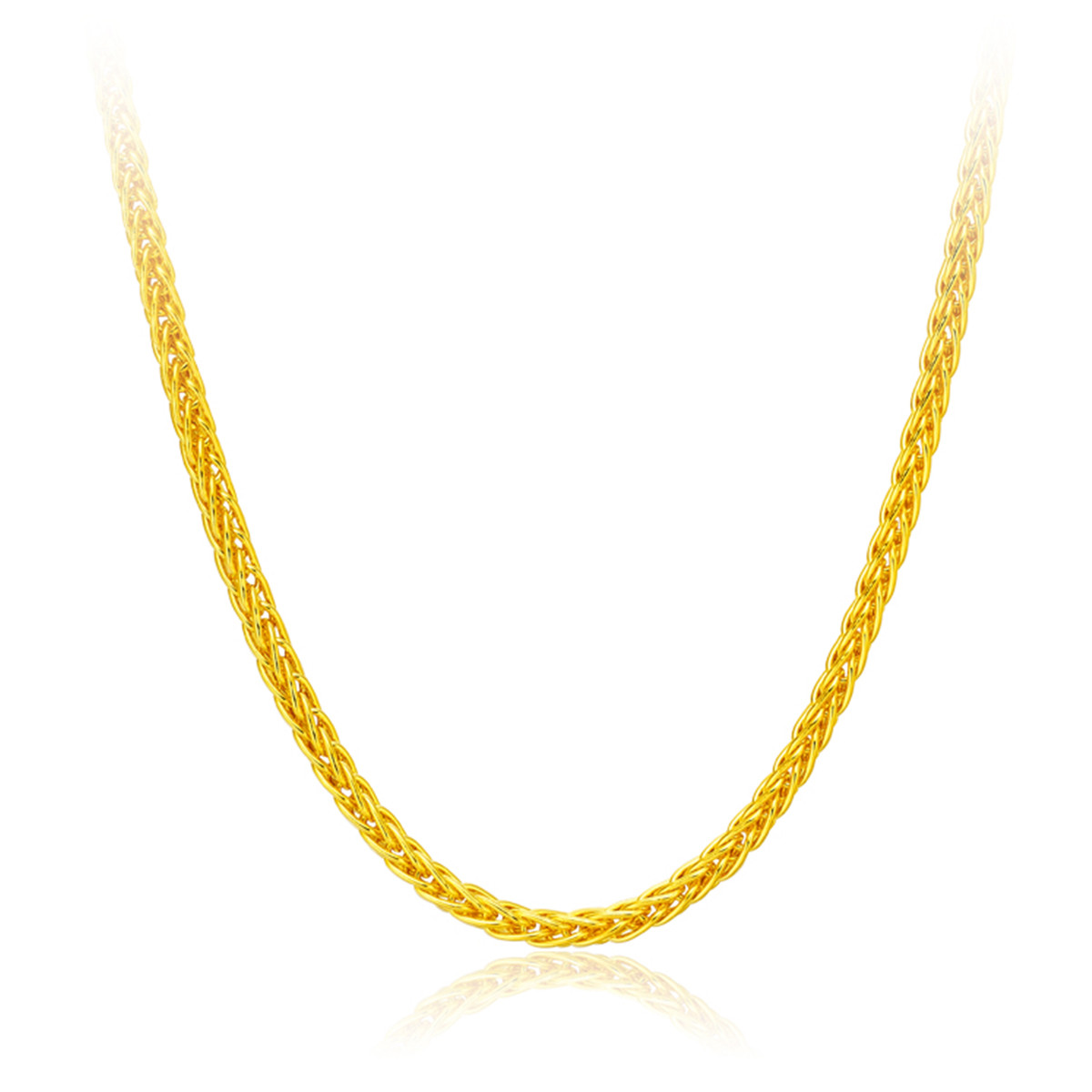 chow tai fook 周大福 f172885 依恋足金项链