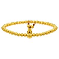 Chow Sang Sang 周生生 旗舰文化祝福系列 90501B 圆珠足金手链 4号 11.7g