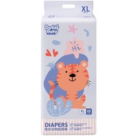 88VIP：Daday baby 爹地宝贝 奇妙动物 婴儿纸尿裤 XL 48片