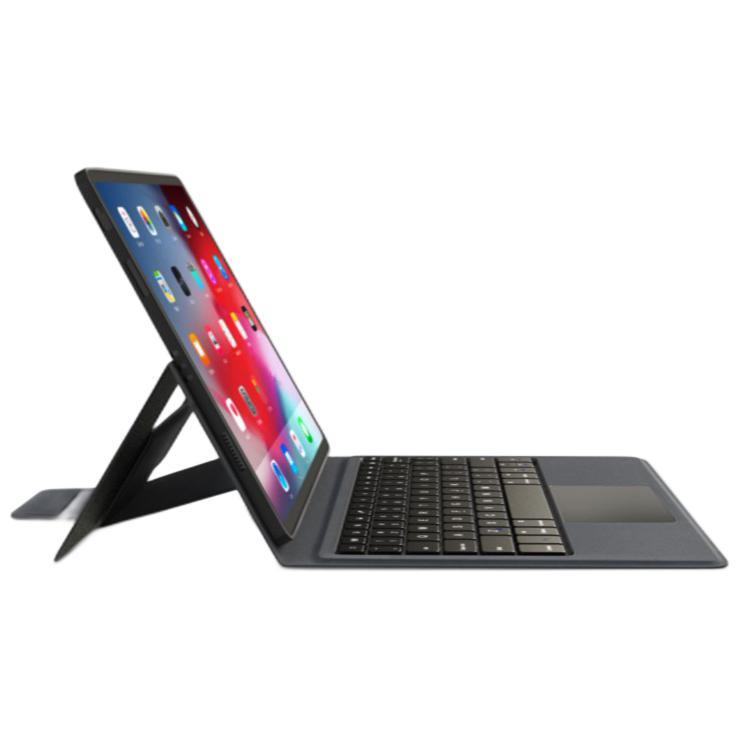 Smorss pro11 iPad 2019/2020款 皮质蓝牙键盘保护套 黑色