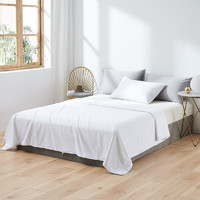 太湖雪 全棉蚕丝夏被 白色 220*240cm 2斤