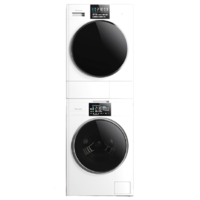 Panasonic 松下 NVAE+EH900W 热泵式洗烘套装 白色