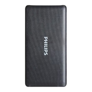 PHILIPS 飞利浦 DLP8712C 移动电源 黑色 10000mAh Type-C 18W双向快充