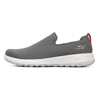 SKECHERS 斯凯奇 Go Walk Max 男子休闲运动鞋 216114/CCOR 炭灰色/橘色 43.5