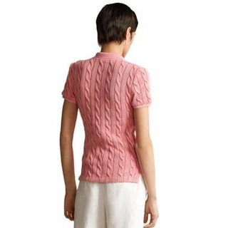 RALPH LAUREN 拉尔夫·劳伦 女士POLO领针织衫 WMPOKNINCU20043 粉红色 M