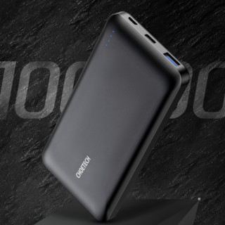 CHOETECH 迪奥科 B627 移动电源 黑色 10000mAh Type-C micro usb 18W双向快充