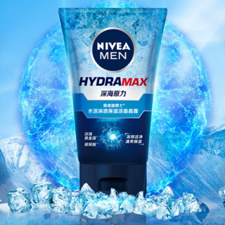 NIVEA MEN 妮维雅男士 水活深透保湿洁面晶露 100g