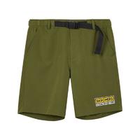 SKECHERS 斯凯奇 男子运动短裤 L121M200/00EV 冬苔色 L