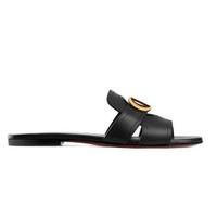Dior 迪奥 30 MONTAIGNE系列 女士拖鞋 KCQ266VEA_S900 黑色 39.5