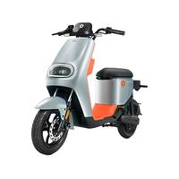 Yadea 雅迪 DE2 电动自行车 TDR2493Z 48V24Ah锂电池 磬石灰 臻行尾箱版