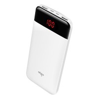 aigo 爱国者 E30000 移动电源 白色 30000mAh Type-C 15W双向快充