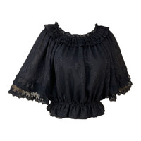 Princess tailor 公主的裁缝 Lolita洛丽塔 女士短袖衬衣 黑色