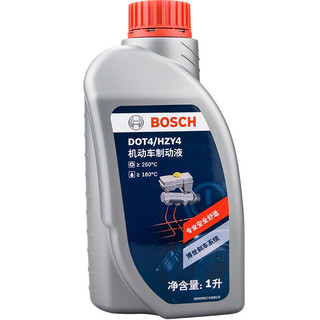 BOSCH 博世 DOT4 刹车油/制动液/离合器油 1L 通用型进口原料国内调配 一升装