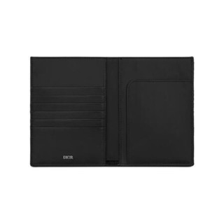Dior 迪奥 Oblique 男士护照套 2ESPH012YSE_H05E 黑米色