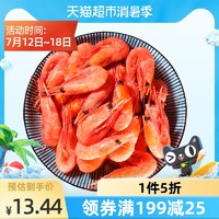 Seamix 禧美海产 海鲜加拿大北极甜虾200g即食熟冻海鲜冰虾