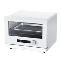 PLUS会员：Midea 美的 S1-PS2001 电烤箱 20L 白色