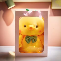 disney迪士尼可爱小黄鸡毛绒玩具站高22cm