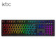iKBC F410 108键 有线机械键盘 cherry红轴 黑色