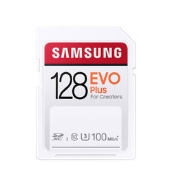 SAMSUNG 三星 EVO PLUS SD内存卡 128GB