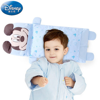 Disney baby 迪士尼宝宝 Disney Baby 婴儿枕头 0-3岁儿童枕婴幼儿用品透气四季通用 梦想家卡通蓝色
