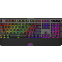 RK 956灵耀 104键 有线机械键盘 黑色 国产茶轴 RGB