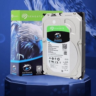 SEAGATE 希捷 酷鹰SkyHawk系列 3.5英寸监控级硬盘 6TB（PMR、7200rpm、128MB）ST6000VX0003