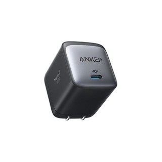 Anker 安克 A2663 GaN2氮化镓手机充电器 Type-C 65W+双Type-C 数据线 1.8m 黑色