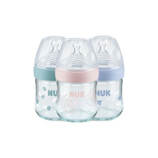 NUK 母感天成系列 玻璃奶瓶 120ml  中号 0-6月