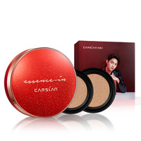 CARSLAN 卡姿兰 沁肌红精华气垫霜礼盒装 #02柔肤色 13.5g+替换装13.5g*2