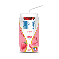 DutchCow 荷兰乳牛 脱脂牛奶 草莓味 200ml*36盒