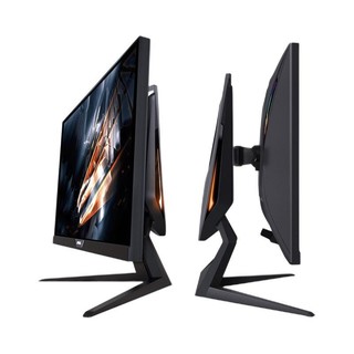 GIGABYTE 技嘉 FI25F 24英寸 IPS FreeSync 显示器（1920×1080、240Hz、100%sRGB、HDR10、 Type-C 65W）+AORUS K1键盘