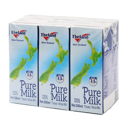 Theland 纽仕兰 进口全脂纯牛奶24盒 3.5g高钙蛋白营养早餐生牛乳