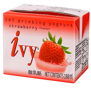 Ivy 爱谊 酸奶饮品 草莓味 180ml*12盒