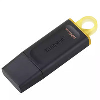 Kingston 金士顿 128GB U盘 DTX高速系统闪存优盘USB3.2 Gen 1黑色