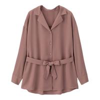 GU 极优 女士开领雪纺衫 324074