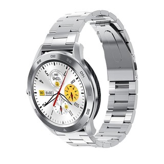 KSUN KSR909 智能手表 46mm 智能手表 46mm 银色 不锈钢表带(血氧、心率)