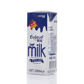 SUNSIDES 上质 全脂牛奶 200ml*30盒