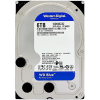 西部数据 蓝盘系列 3.5英寸 台式机硬盘 6TB