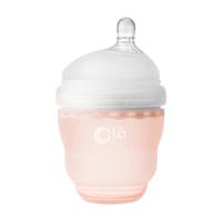 olababy 硅胶奶瓶 120ml 珊瑚粉 0-3月