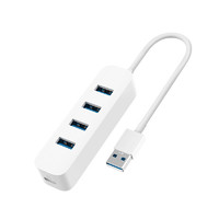 MI 小米 XMFXQO1QM USB 3.0分线器 四口扩展 白色